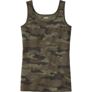 *NEW* Duluth Trading Co No-Yank Tank, Green Camo, Women's Medium